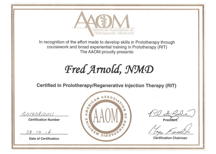 AAOM Certification